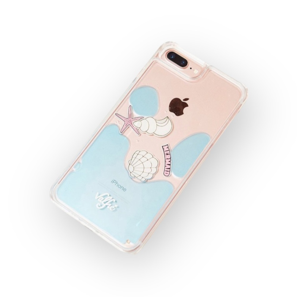 new Valfre  Shell Yeah Mermaid Floating Charms Phone Case  iPhone 6 7 8  - Picture 4 of 16